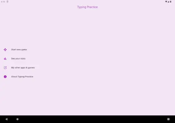 Typing Practice android App screenshot 7